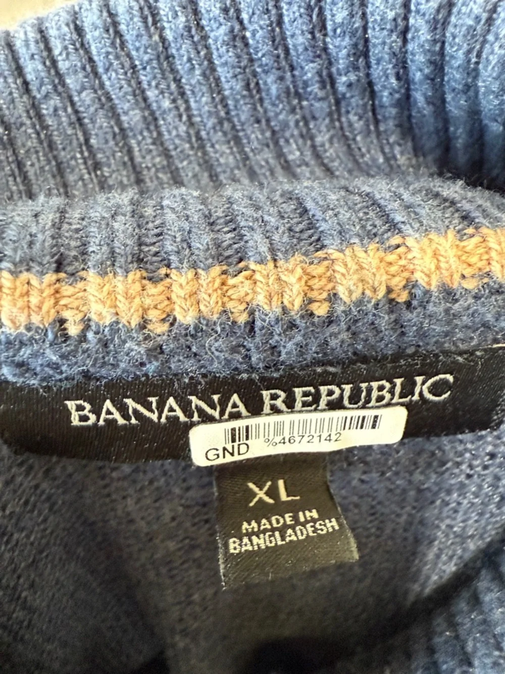 Men's Banana Republic Button Mock Neck Sweater